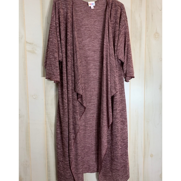 LuLaRoe Sweaters - LuLaRoe Purple Duster Cardigan Kimono S Waterfall